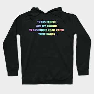 Trans People Are My Friends Hoodie